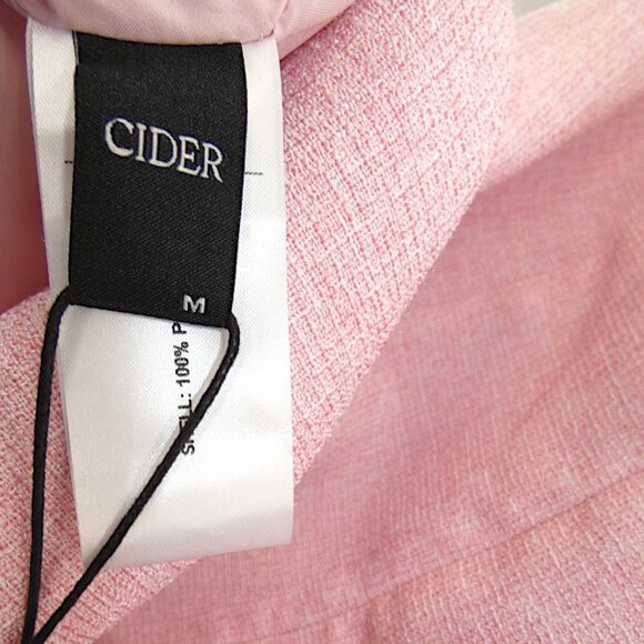 NWT Cider Pink Strapless Bow Mini Dress M Coquette Barbiecore Mean Girls - Picture 12 of 13